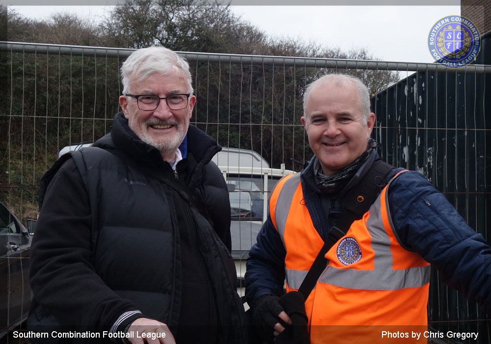 Mike Skinner (AFC Uckfield) & Chris Gregory