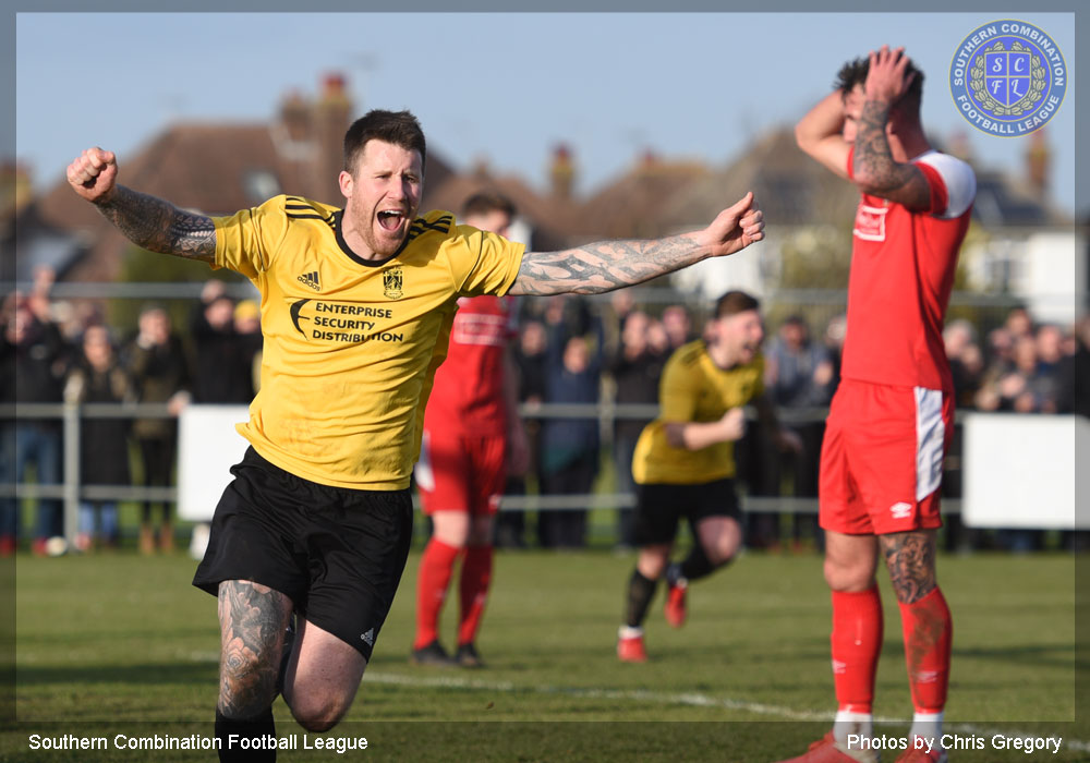 George Gaskin scores