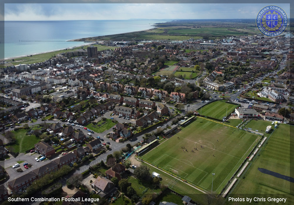 Drone Photo of Sportsfield Littlehampton