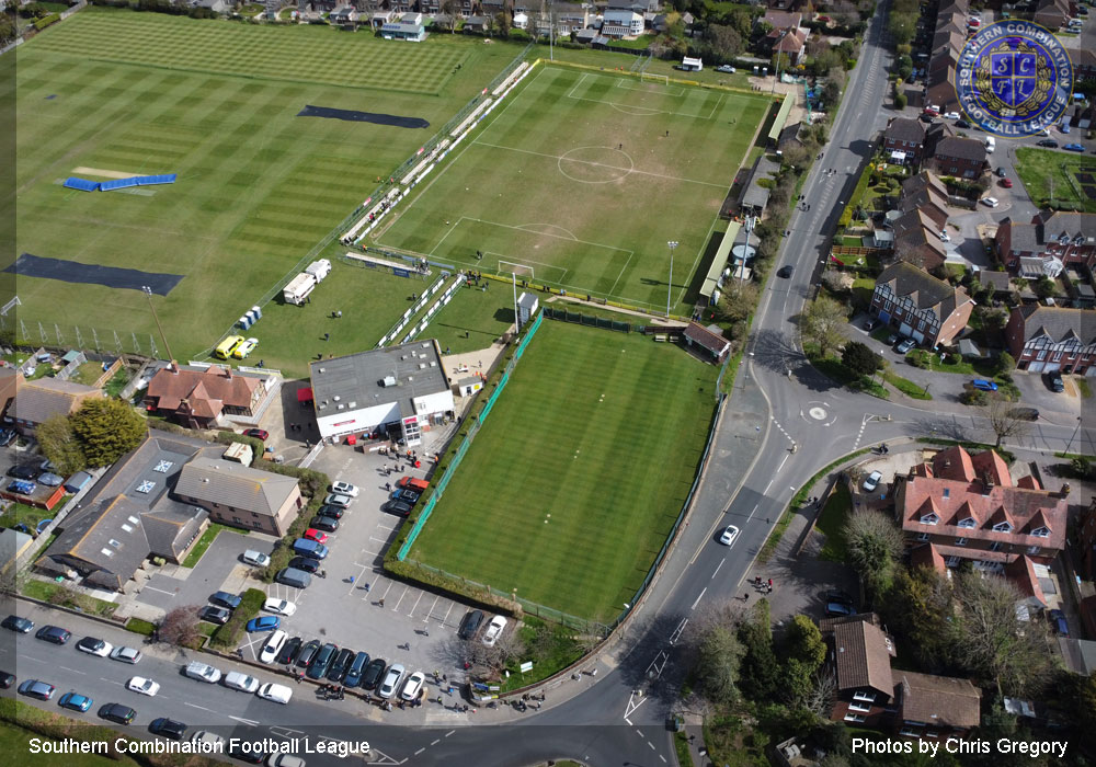 Drone Photo of Sportsfield Littlehampton