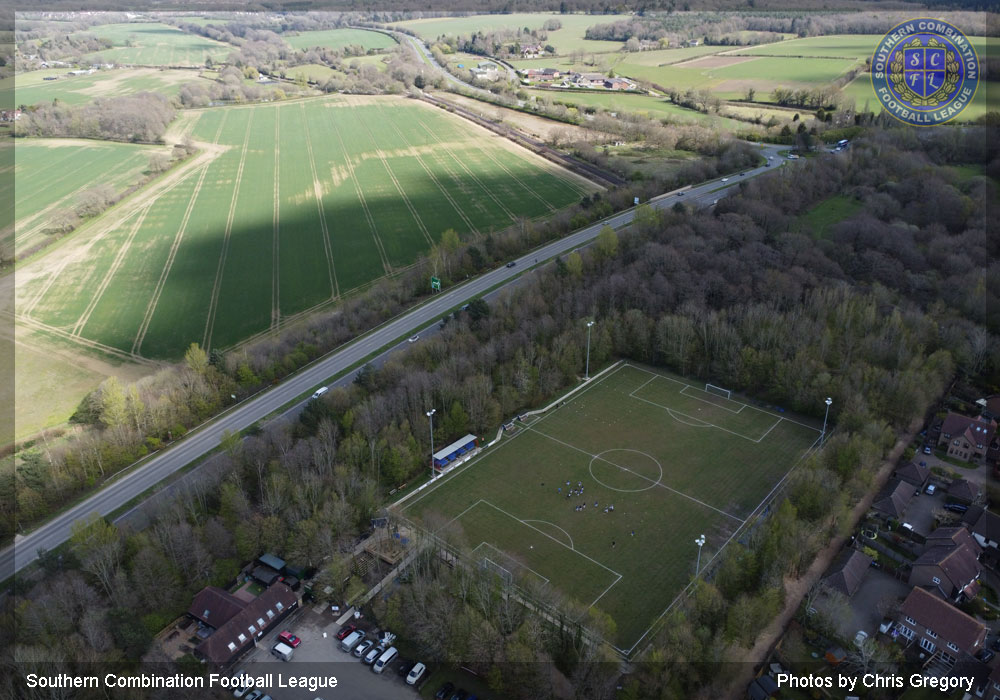 Roffey Football Club Drone photo