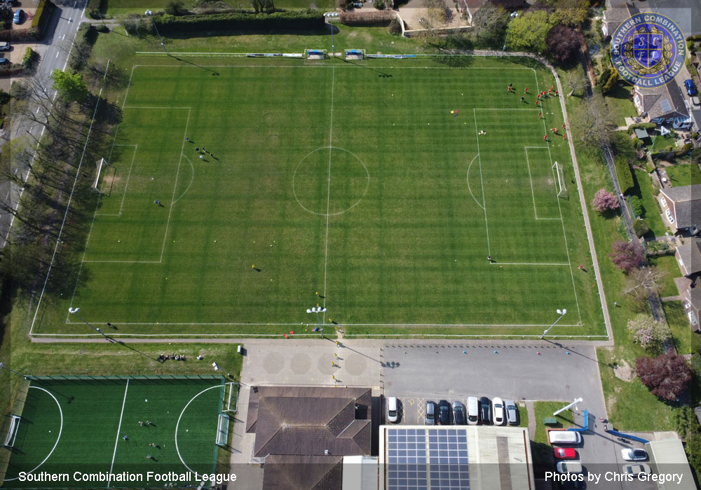 Drone photo - Storrington Football Club