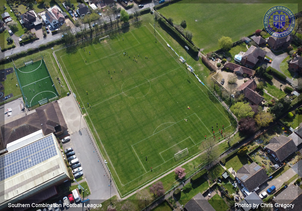 Drone photo - Storrington Football Club