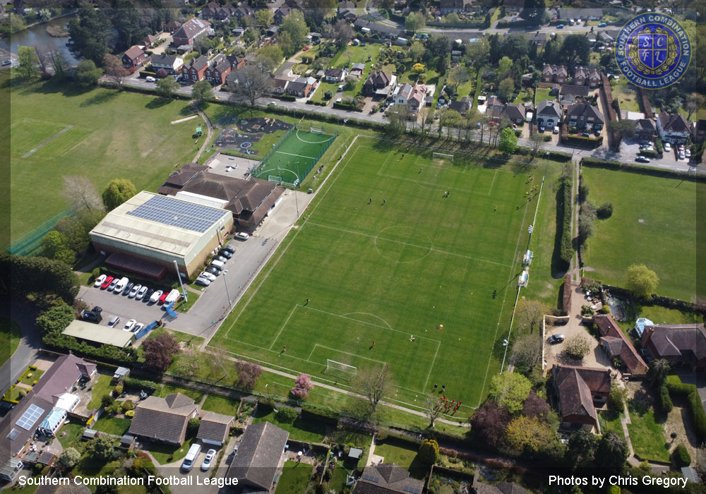 Drone photo - Storrington Football Club