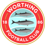 Worthing Seniors White badge